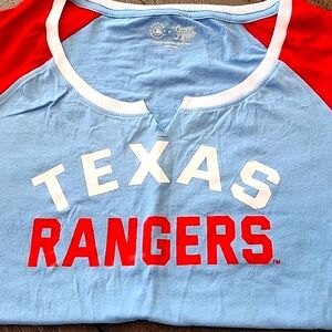 New Texas Rangers Baseball MLB Short Sleeve Tee
